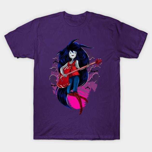 Vampire Bassist T-Shirt by samuelrd